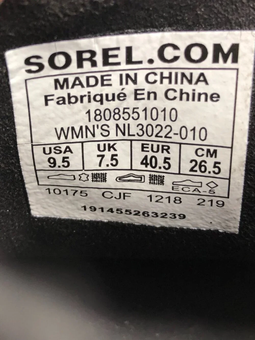 Sorel Joan Of Arctic Wedge II Chelsea Ankle Boots 9.5